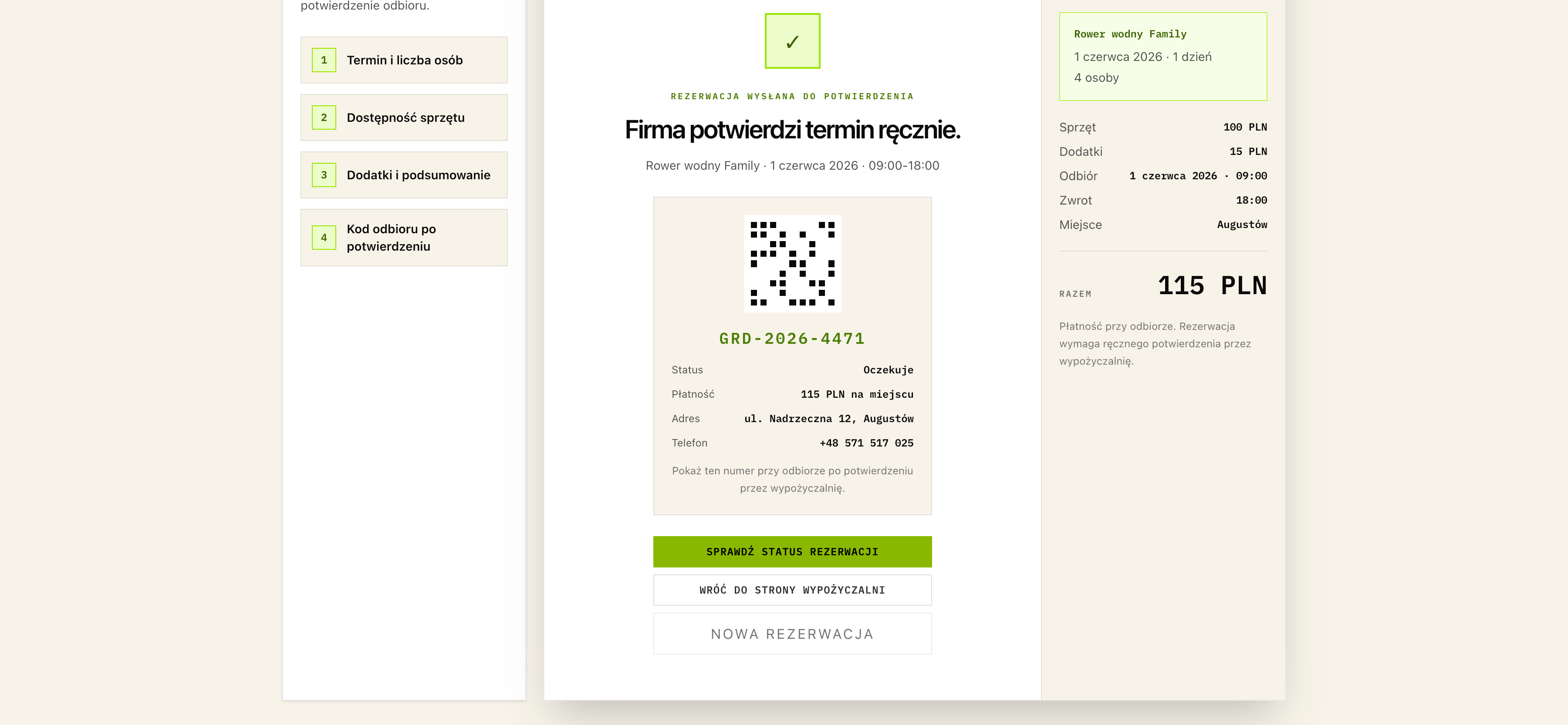 Gridio online booking